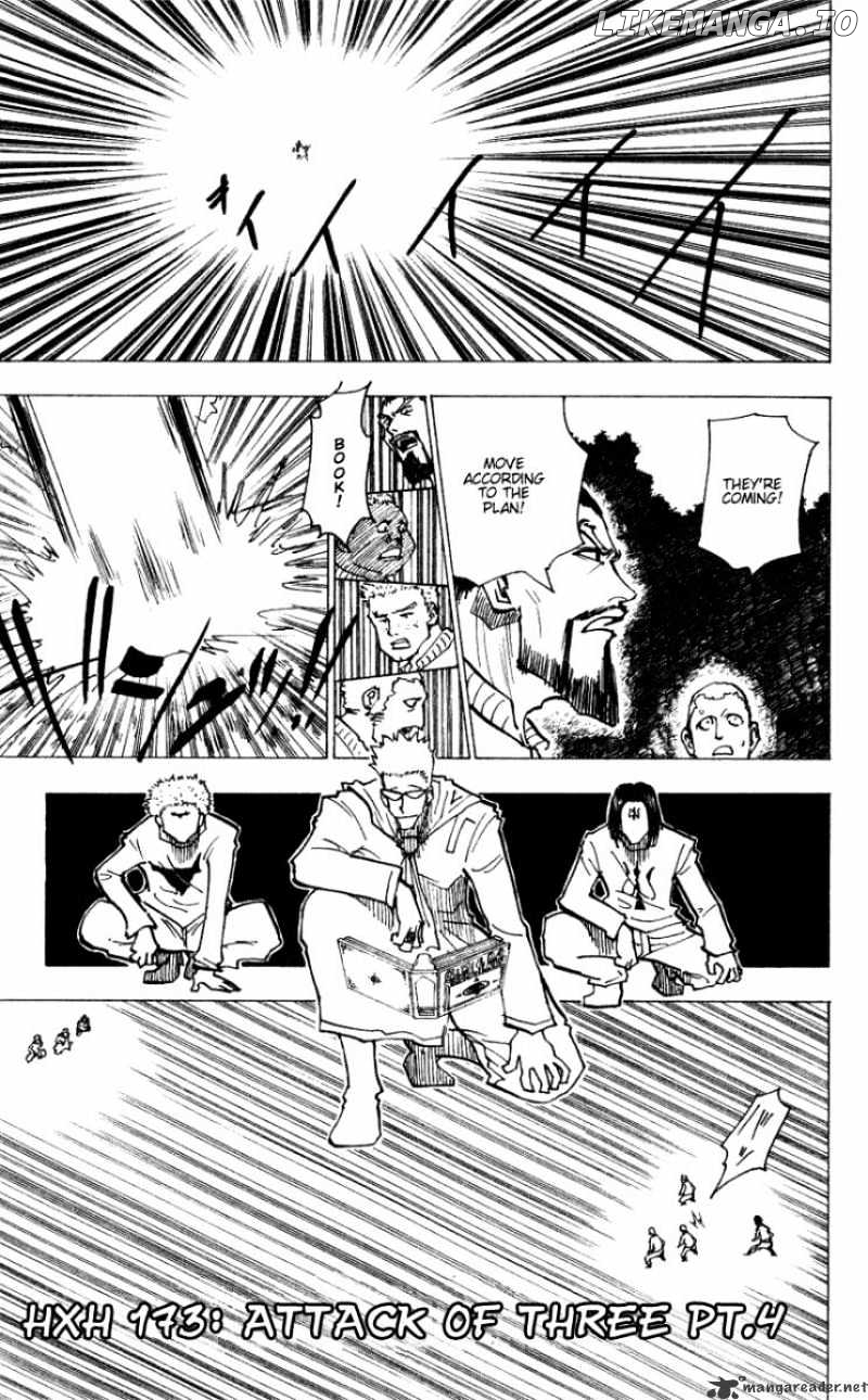 Hunter x Hunter, Chapter 173 image 01